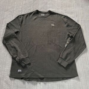 Fasthouse Luther Long Sleeve Thermal Tee Men's Large, Black NWT